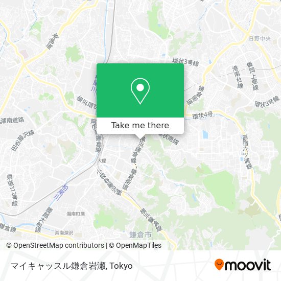 マイキャッスル鎌倉岩瀬 map