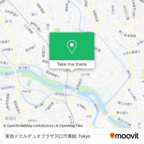 東急ドエルデュオプラザ川口弐番館 map