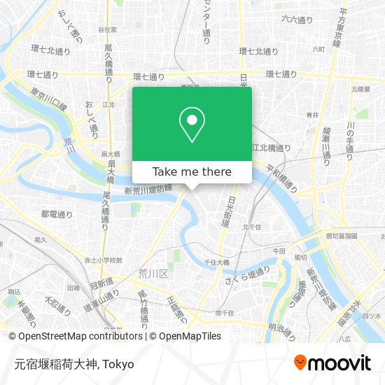 元宿堰稲荷大神 map