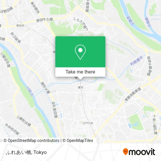 ふれあい橋 map