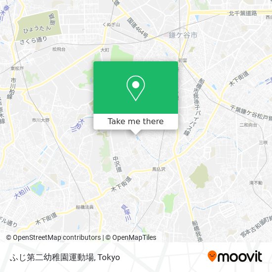 ふじ第二幼稚園運動場 map