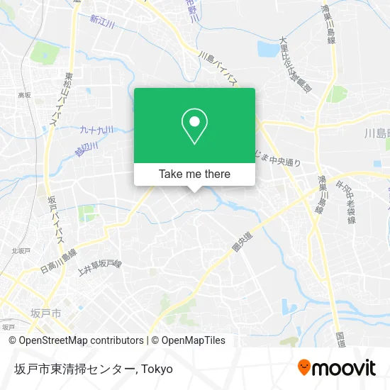 坂戸市東清掃センター map