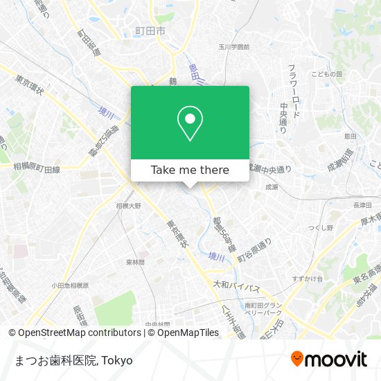 まつお歯科医院 map