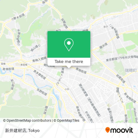 新井建材店 map