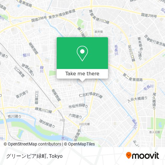 グリーンピア緑町 map