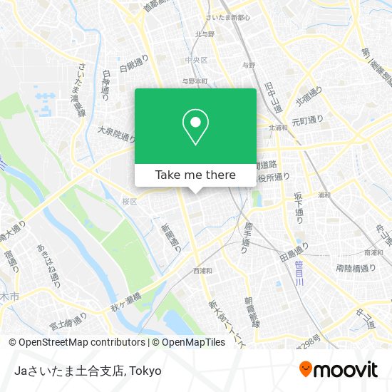 Jaさいたま土合支店 map