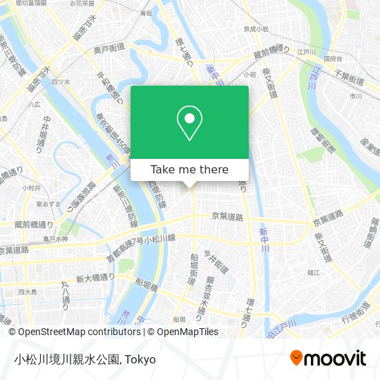 小松川境川親水公園 map