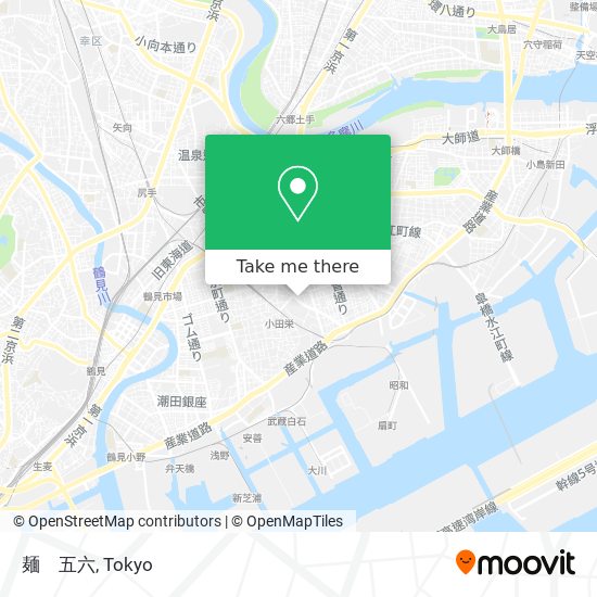 麺　五六 map