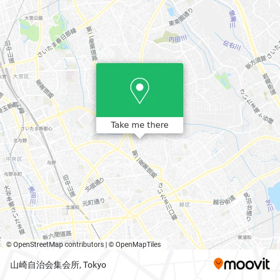 山崎自治会集会所 map