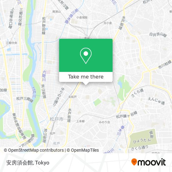 安房須会館 map