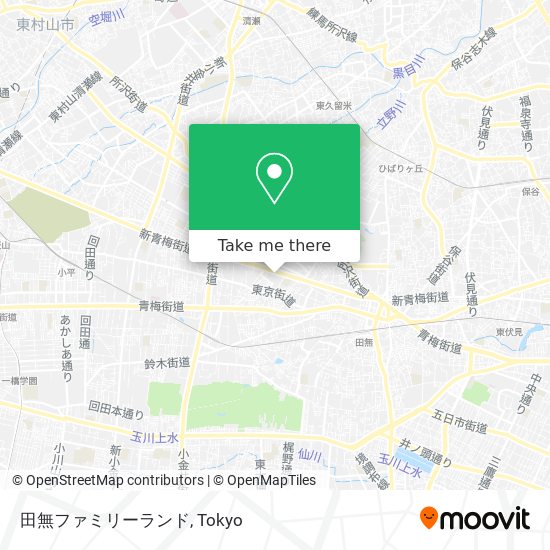 田無ファミリーランド map