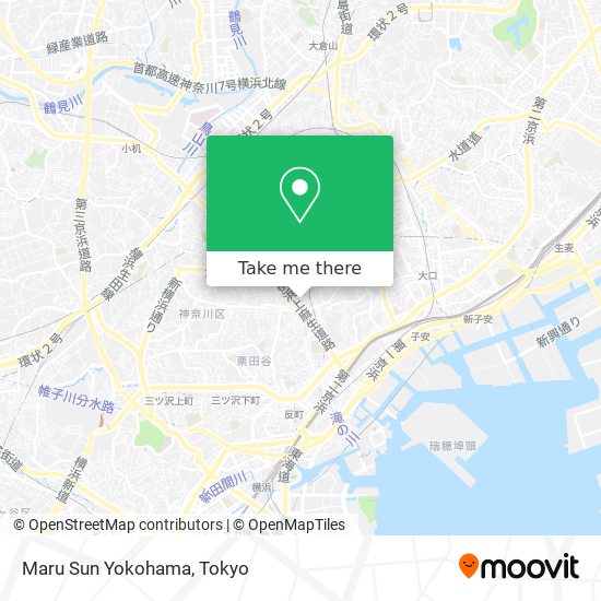 Maru Sun Yokohama map