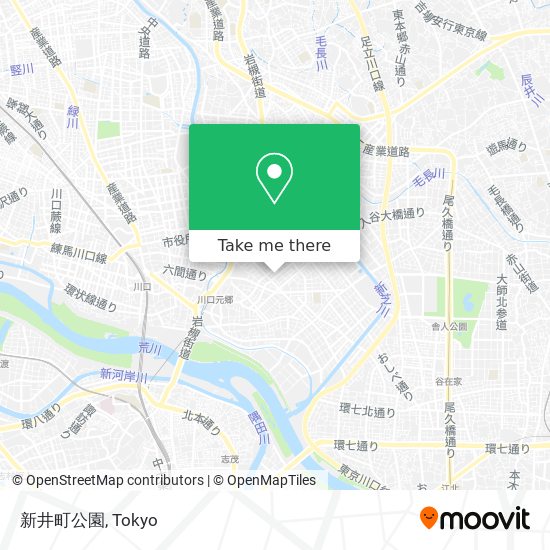 新井町公園 map