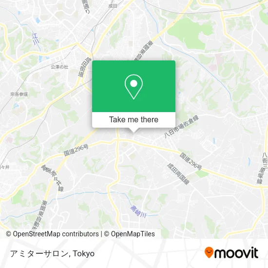 アミターサロン map
