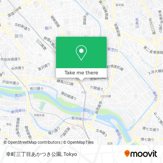 幸町三丁目あかつき公園 map