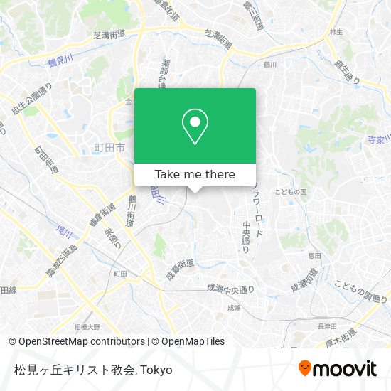松見ヶ丘キリスト教会 map