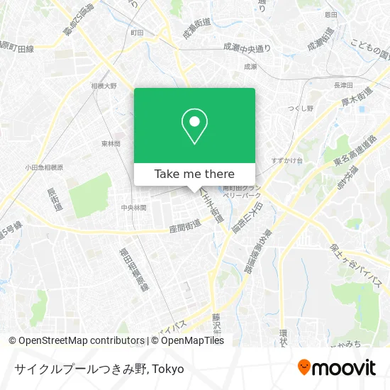 サイクルプールつきみ野 map