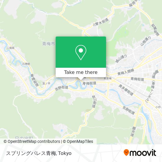 スプリングパレス青梅 map