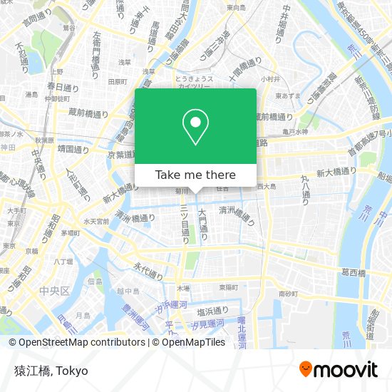 猿江橋 map