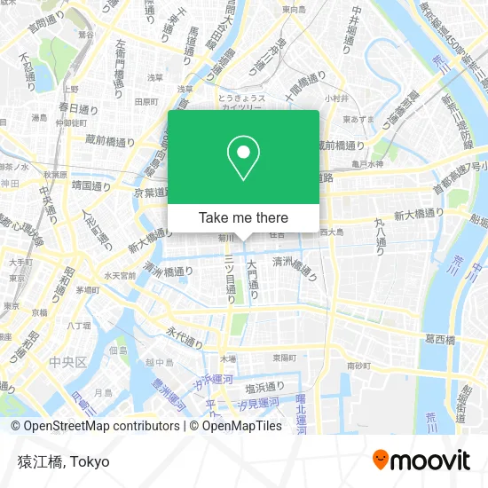 猿江橋 map