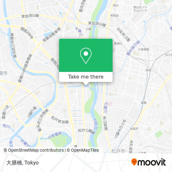 大膳橋 map