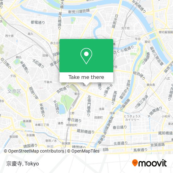 宗慶寺 map