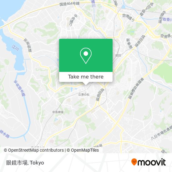 眼鏡市場 map