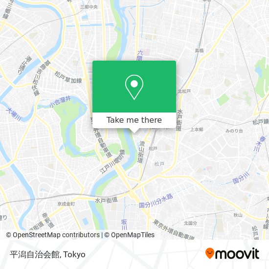平潟自治会館 map