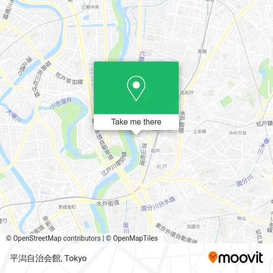 平潟自治会館 map