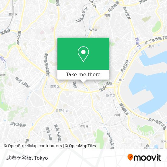 武者ケ谷橋 map