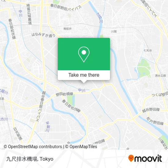 九尺排水機場 map