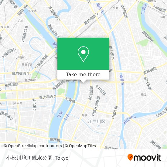 小松川境川親水公園 map