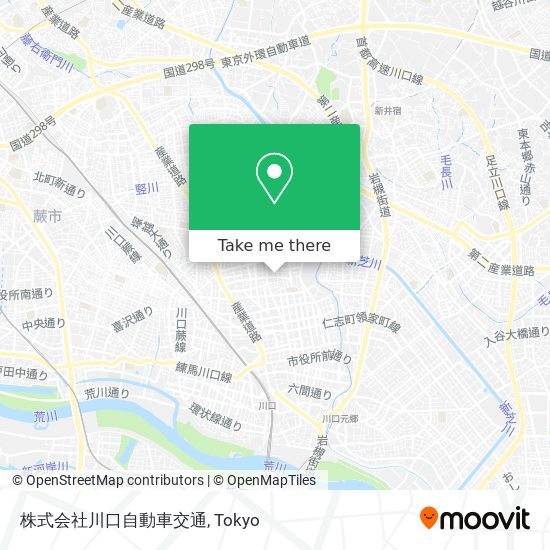 株式会社川口自動車交通 map