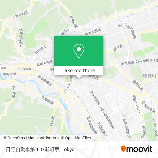 日野自動車第１０新町寮 map