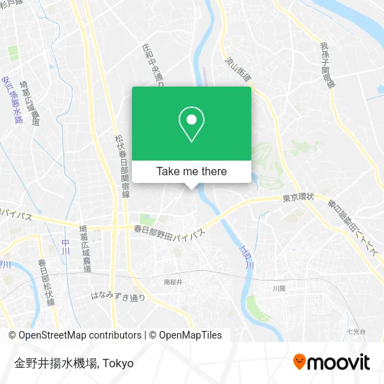 金野井揚水機場 map