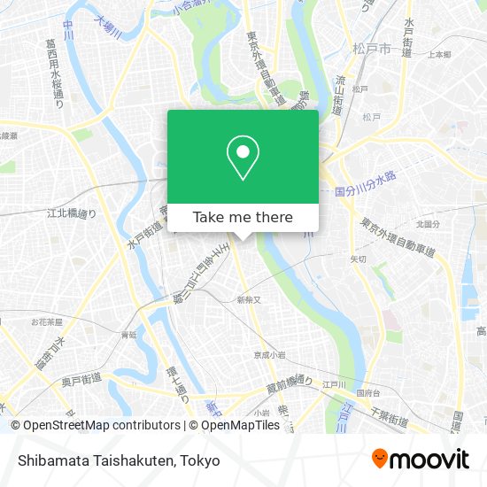 Shibamata Taishakuten map