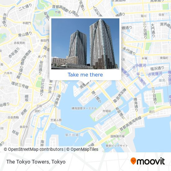 The Tokyo Towers map