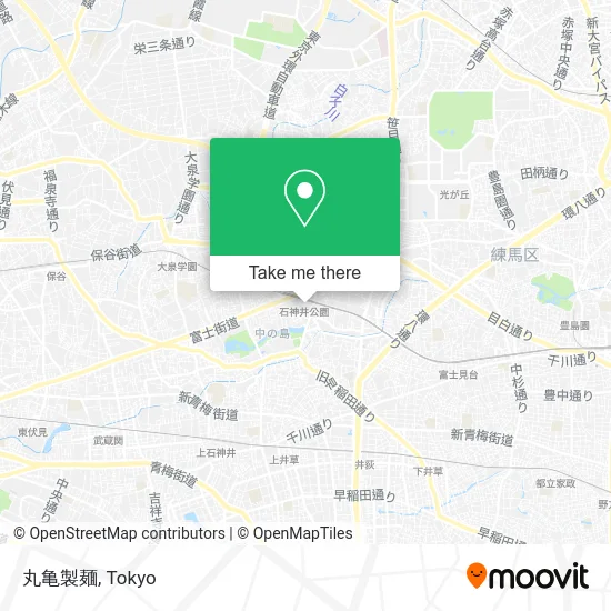 丸亀製麺 map