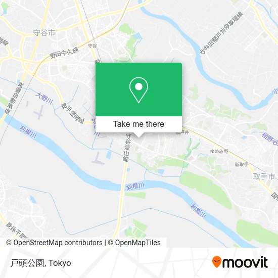 戸頭公園 map