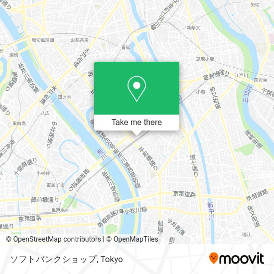 ソフトバンクショップ map