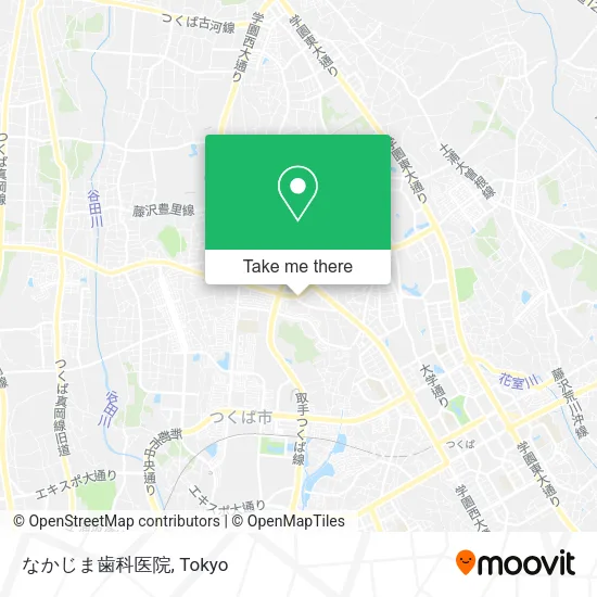 なかじま歯科医院 map