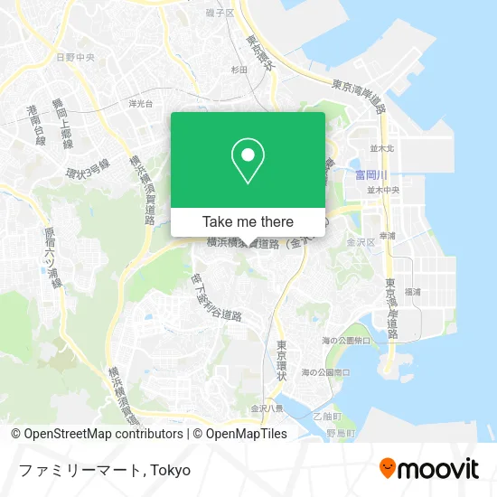 ファミリーマート map