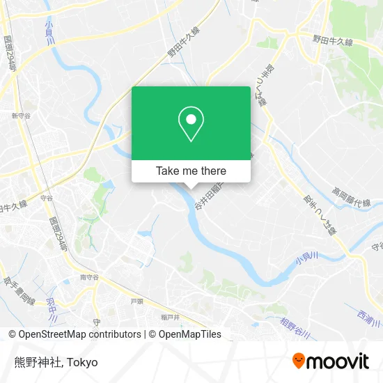 熊野神社 map