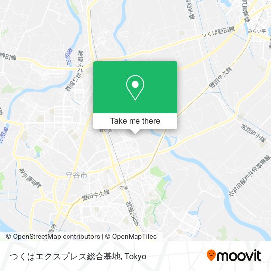 つくばエクスプレス総合基地 map