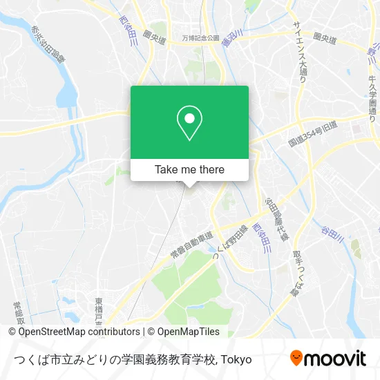 つくば市立みどりの学園義務教育学校 map