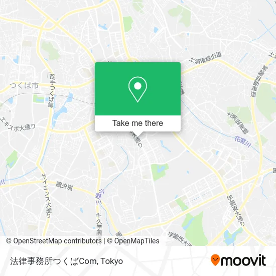 法律事務所つくばCom map