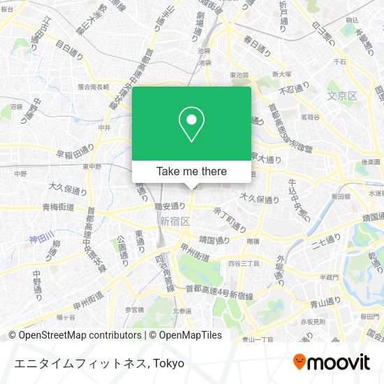 エニタイムフィットネス map