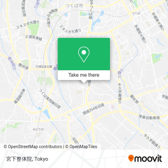 宮下整体院 map