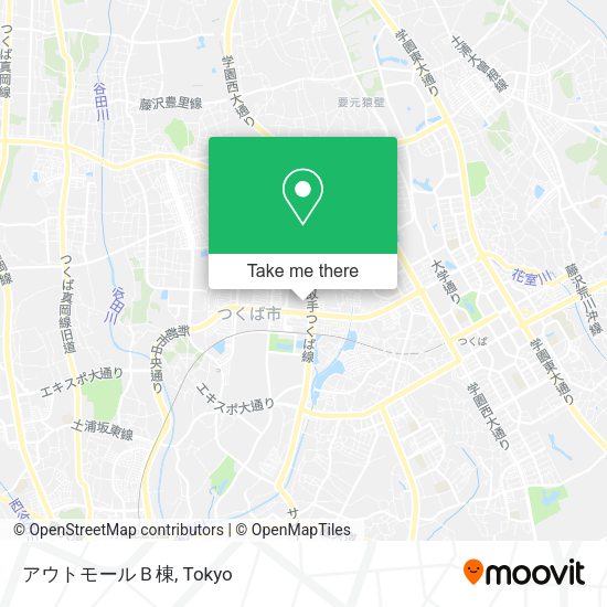 アウトモールＢ棟 map