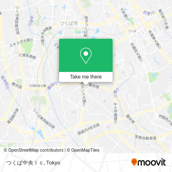 つくば中央Ｉｃ map